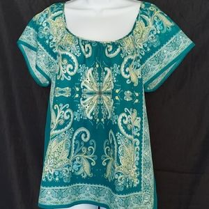 Anne Taylor Loft BOHO style top